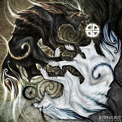Pin By Blacky Rosess On Wolf Mythical Creatures Art Viking Art