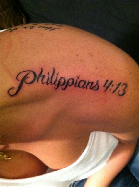 Pin By Brittany Hall On Tattoos Philippians 4 13 Philippians 4