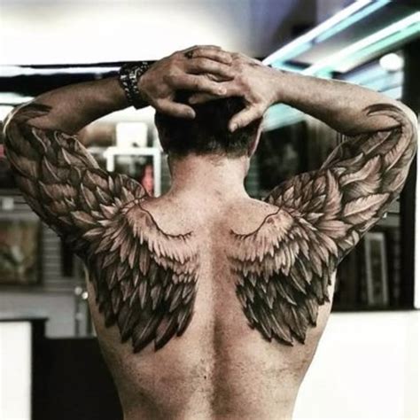 Pin By Dr Kansas On Ink Inspiration Back Tattoos For Guys Wing