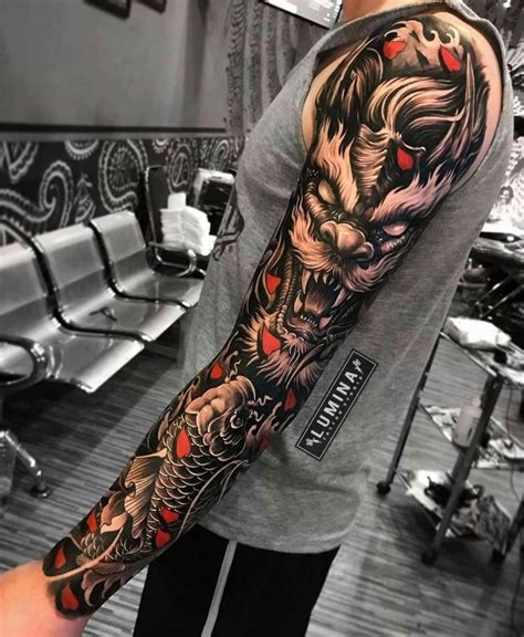 Pin By Emmanuel Castro On Quick Saves Full Sleeve Tattoo Design