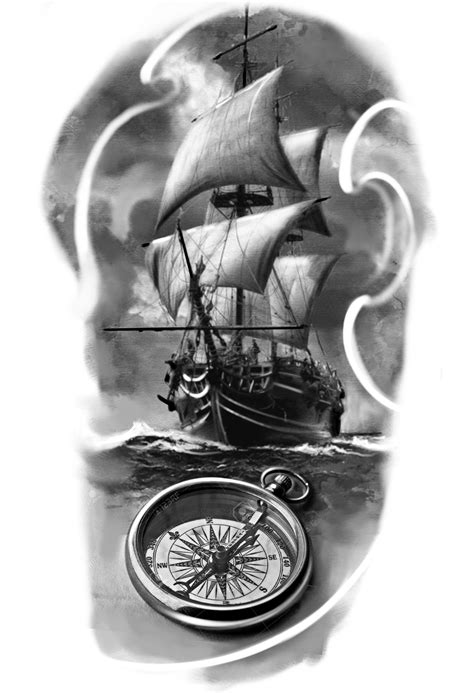 Pin By Tiago Costa Tattoo On Drawing Tattoo Pirate Tattoo Pirate