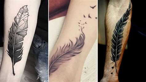 Pin De Karin K Nemann En Tattoo Tatuajes De Plumas Fuentes Para