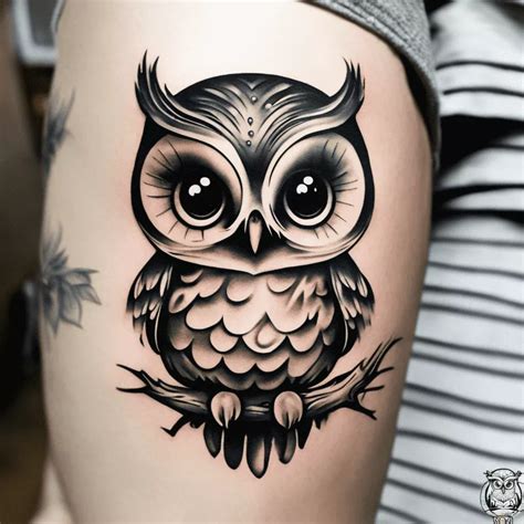 Pin De Neil Bates En Cute Owl Tattoo En 2024 Tatuajes Vintage