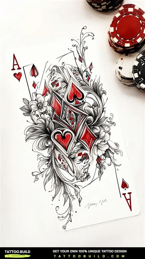 Playing Card Tattoos Unique Designs For Poker Enthusiasts Playing Card Tattoos Unique Designs For Poker Enthusiasts