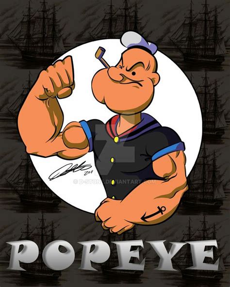 Popeye Fan Art Popeye Tattoo Popeye The Sailor Man Cartoon Tattoos