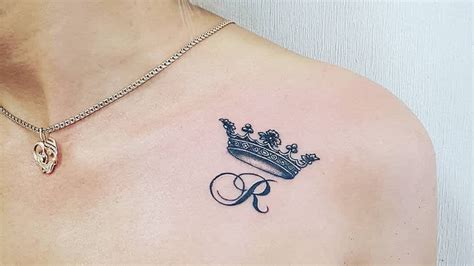 Queen Crown Tattoos With Names