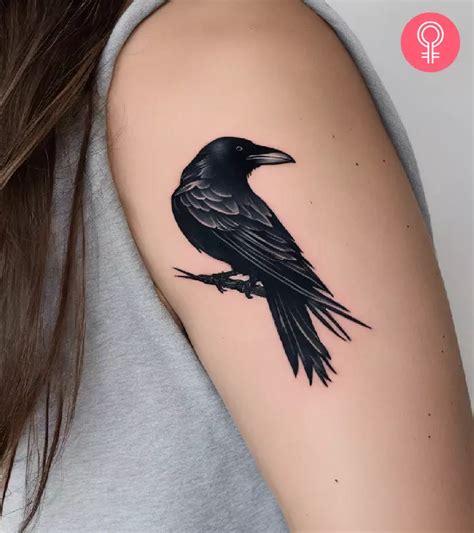 Raven Tattoo Meaning 8 Innovative Designs Amp Hidden Meanings