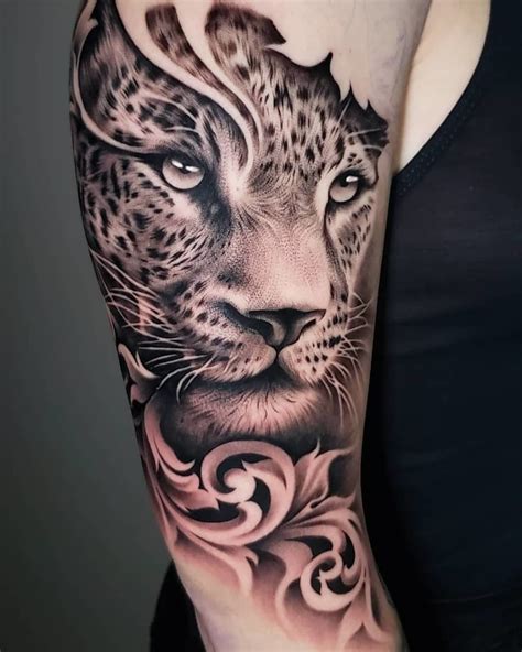 Realistic Cheetah Tattoo