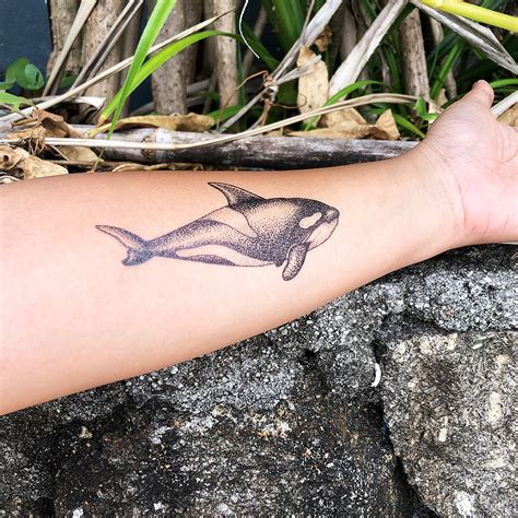 Realistic Orca Tattoos