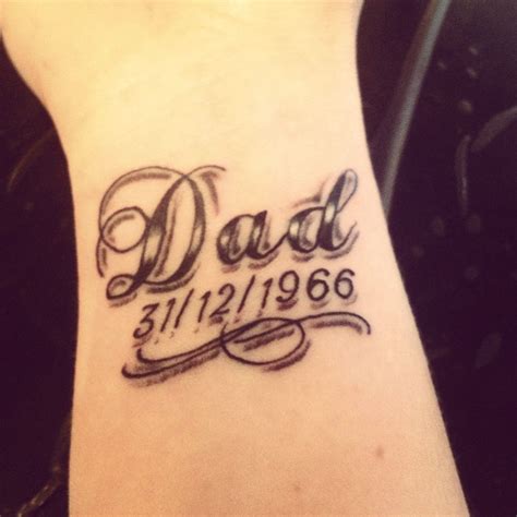 Rip Dad Tattoos On Wrist Tattoo Style Trends Rip Dad Tattoos On Wrist Tattoo Style Trends