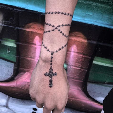 Rosary And Cross Tattoos For Men Rosary And Cross Tattoos For Men