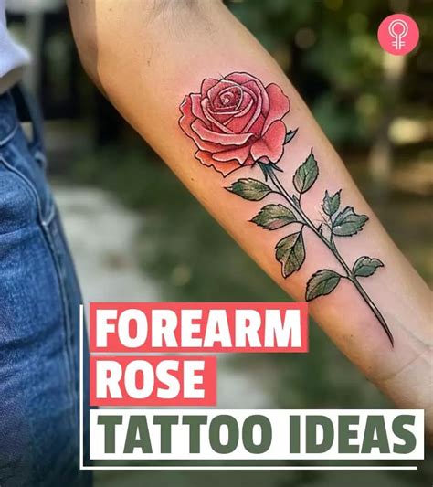 Rose Forearm Tattoo Ideas For Girls Best Tattoo Ideas