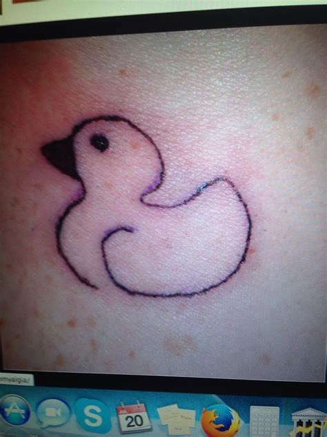 Rubber Duck Tattoos Designs