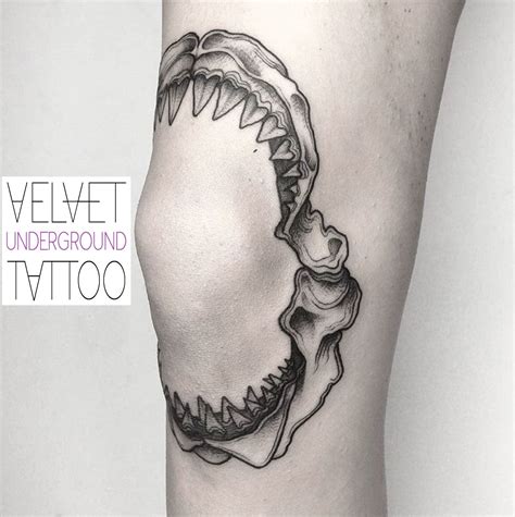 Shark Jaw Tattoo Iaint Nosaint