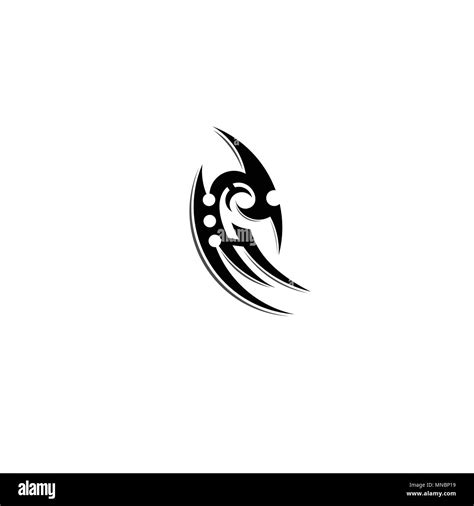 Simple Tattoo Design Tribal Tattoo Stock Vector Image Amp Art Alamy