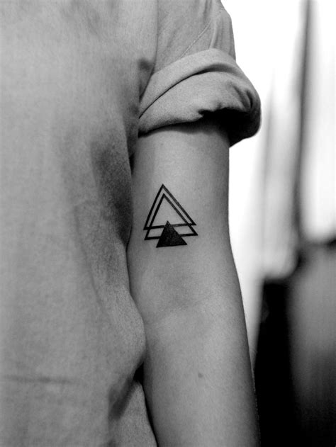Simple Triangle Tattoo Simple Triangle Tattoo