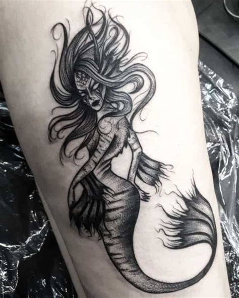 Siren Mythology Tattoos 57 Incredible Siren Tattoo Ideas
