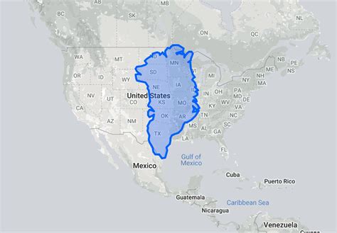 Greenland vs. US: Shocking Size Comparison