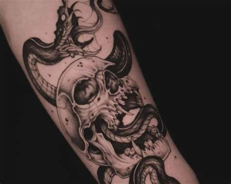 Skull Forearm Tattoo Designs
