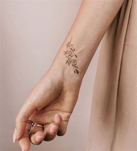 Small Wrist Tattoos For Women Delicate Details Wrist Tattoos For