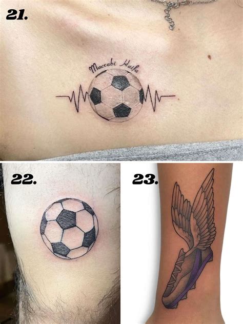 Soccer Ball Tattoo For Kyle On The Back Of The Calf Soccertattoo Soccerballtattoo Calftattoo