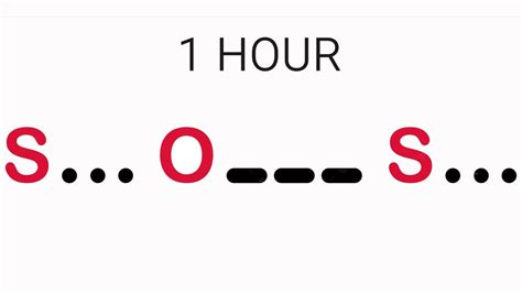 SOS in Morse: Essential Survival Signal