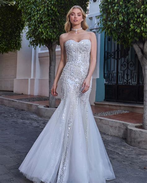 Best Sparkly Wedding Dress Mermaid Styles