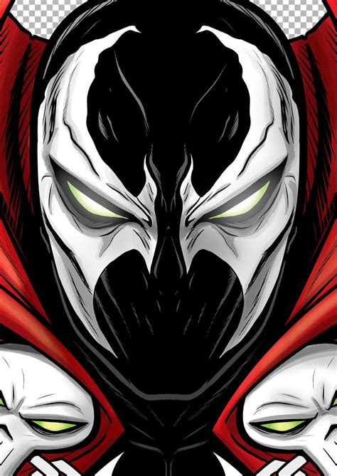 Spawn Face Tattoo