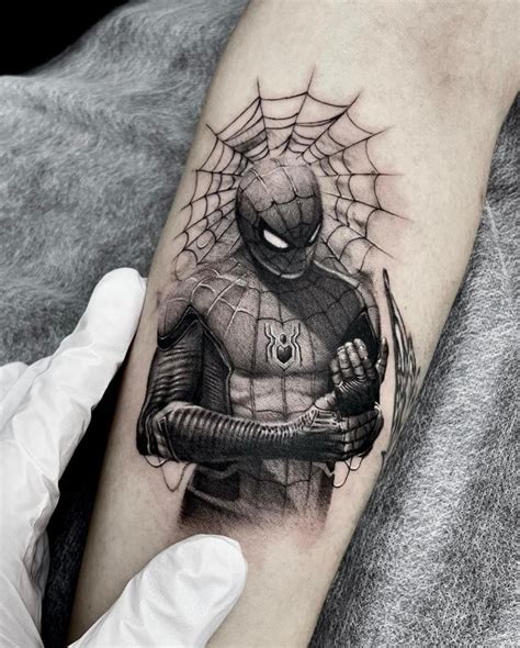 Spider Man Tattoo Spider Man Tattoo Design Artofit