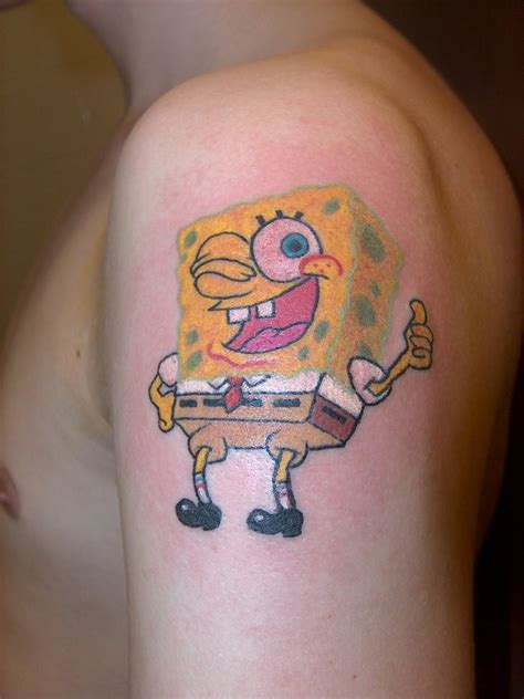 Spongebob Tattoos Designs Ideas And Meaning Tattoos For You Spongebob Tattoos Designs Ideas And Meaning Tattoos For You