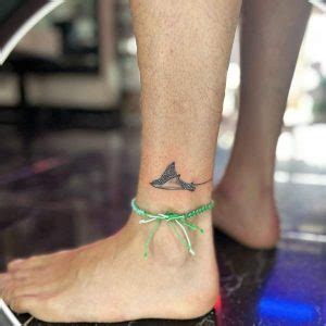 Stingray Tat On Foot