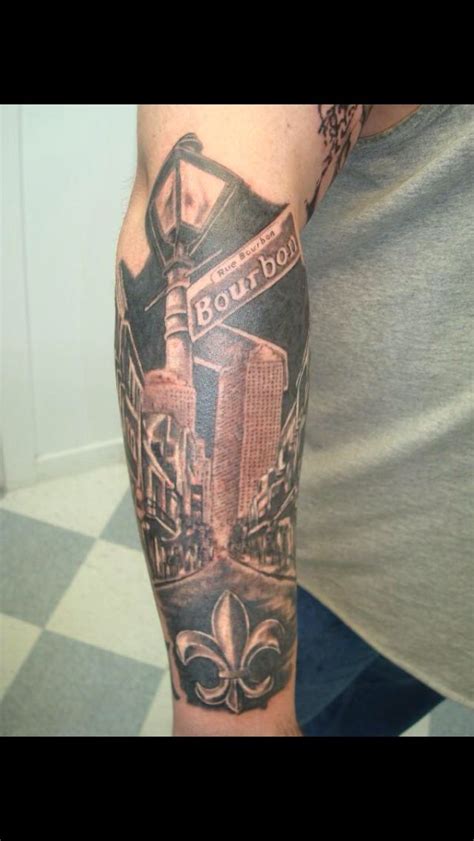 Streetlights New Orleans Tattoos