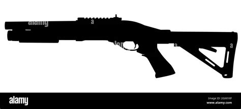 Tactical Shotgun Silhouette Tactical Shotgun Silhouette