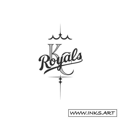 Tattoo Design Minimalist Kansas City Royals Logo Style Minimalist