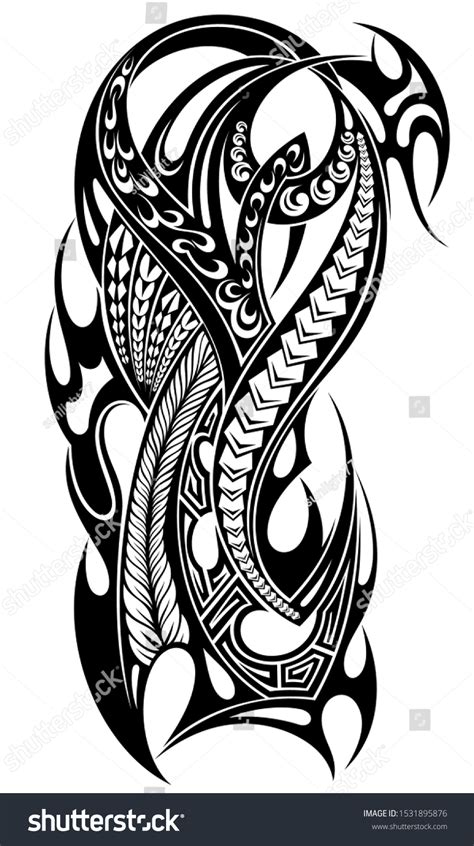 Tattoo Design Shoulder Abstract Tattoo Stock Vector Royalty Free 1531895876 Shutterstock