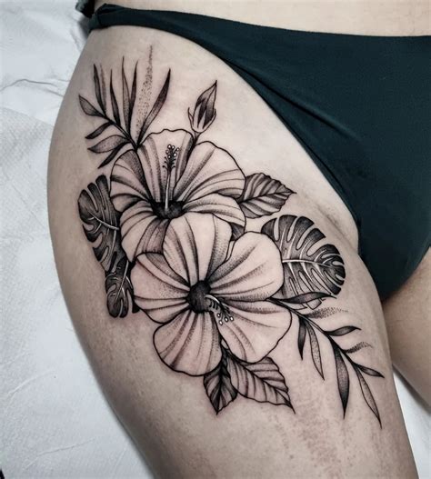 Tattoo Hawaiian Flower Designs