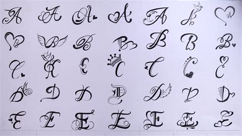 Tattoo Letter A Designs Tattoo Letter A Designs