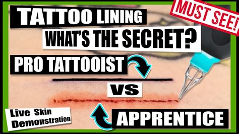 Tattoo Line Work For Beginners Apprentice Vs Pro Tattooist Youtube Tattoo Line Work For Beginners Apprentice Vs Pro Tattooist Youtube