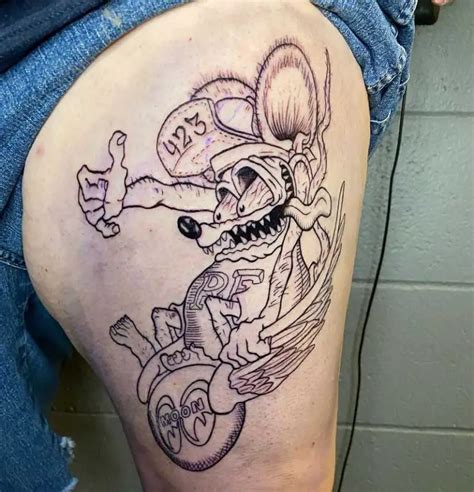 Tattoo Rat Fink