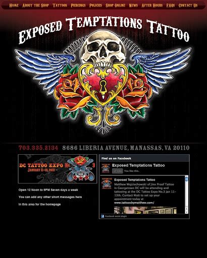 Tattoo Shop Exposed Temptations Tattoo Reviews And Photos 8686