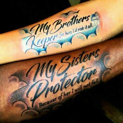 Tattoo Uploaded By Tami King Grobarek Sister And Brother Tattoo
