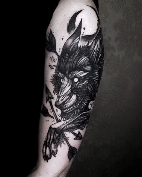 Tattoos Of Werewolves