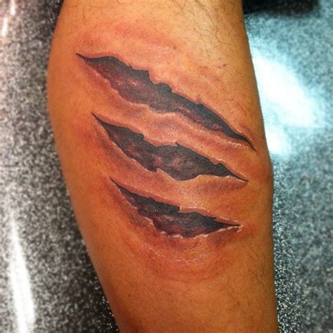 Tear Skin Tattoo