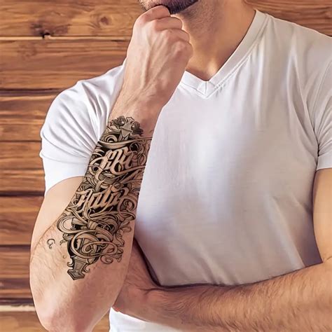 Temporary Waterproof Long Lasting English Calligraphy Tattoo Temu Ireland Temporary Waterproof Long Lasting English Calligraphy Tattoo Temu Ireland