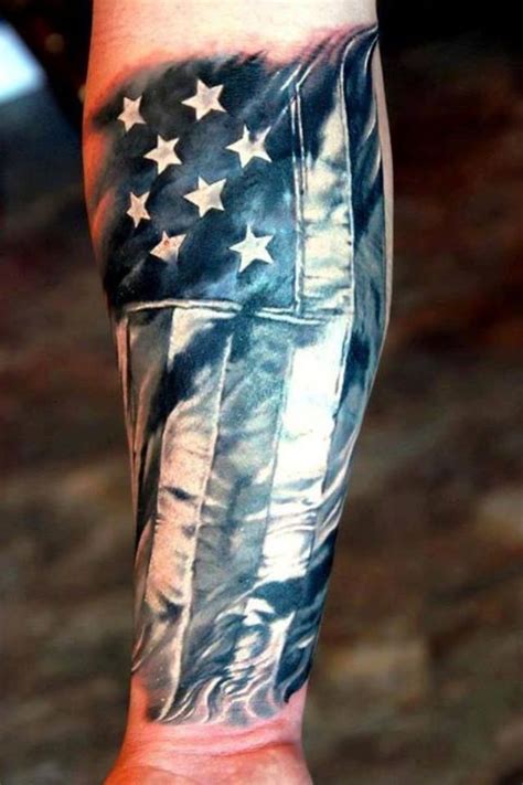 The 80 Best American Flag Tattoos For Men Improb