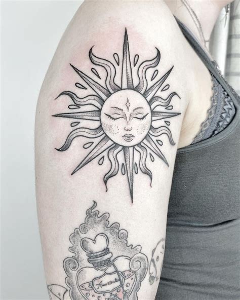 The Intriguing Meanings Behind Sun Tattoos