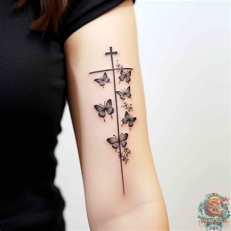 The Meaning Behind The Butterfly Cross Tattoo A Symbol Of Our