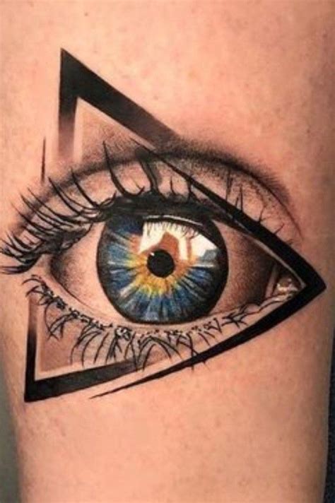 The Real Triangle Eye Tattoos Meanings That Will Shock You Third Eye