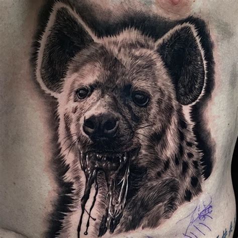 This Hyper Realistic Hyena Tattoo By Peter Morgan On The Outer Forearm Was Rendered With Stunning Detail And Texture If You Re Looking To Get Something Like This Feel Free To Send Us A Message Or