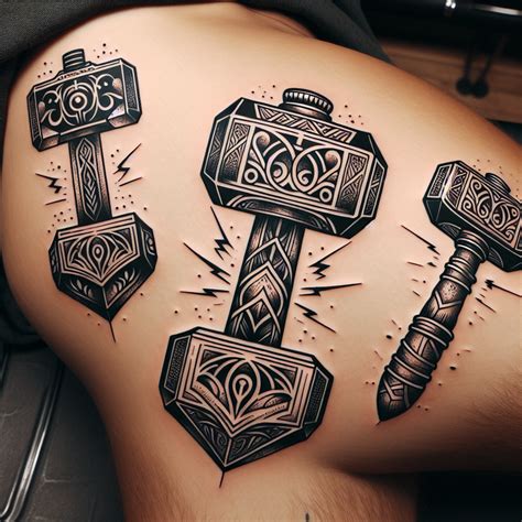 Thor Hammer Tattoo Ideas Thor Hammer Tattoo Ideas